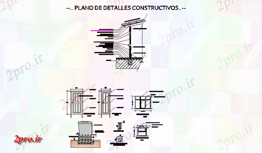 دانلود نقشه جزئیات ساخت و ساز طراحی طرحی ساخت و ساز مسکن اجتماعی طراحی (کد127417)