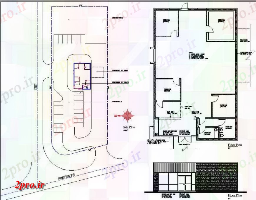 دانلود نقشه کارخانه صنعتی  ، کارگاه طرحی سایت و برنامه ریزی خانه  چیدمان (کد127686)