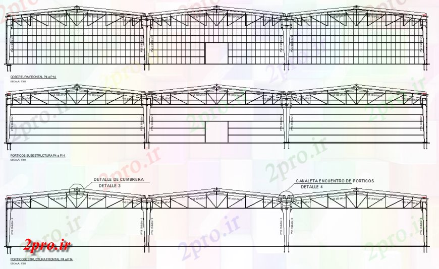 دانلود نقشه جزئیات ساخت پل کابل طراحی جزئیات نما پل اتوکد (کد127954)