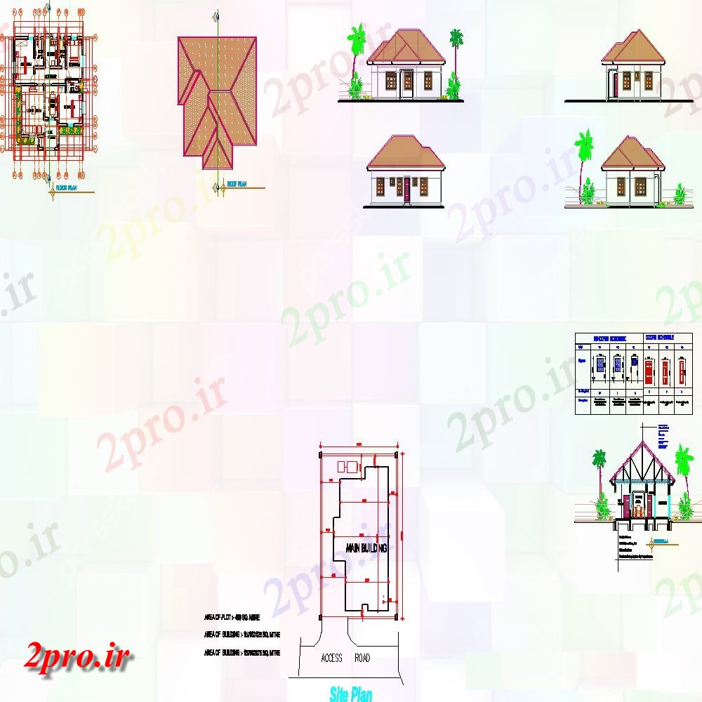 دانلود نقشه مسکونی  ، ویلایی ، آپارتمان  طراحی داخلی از خانه  اتوکد (کد127969)