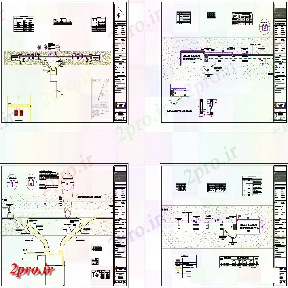 دانلود نقشه جزئیات ساخت پل پایه جزئیات ساخت و ساز پل طراحی  اتوکد (کد127970)