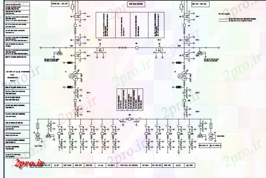 دانلود نقشه اتوماسیون و نقشه های برق مشخصات مدار الکتریکی جزئیات (کد128164)