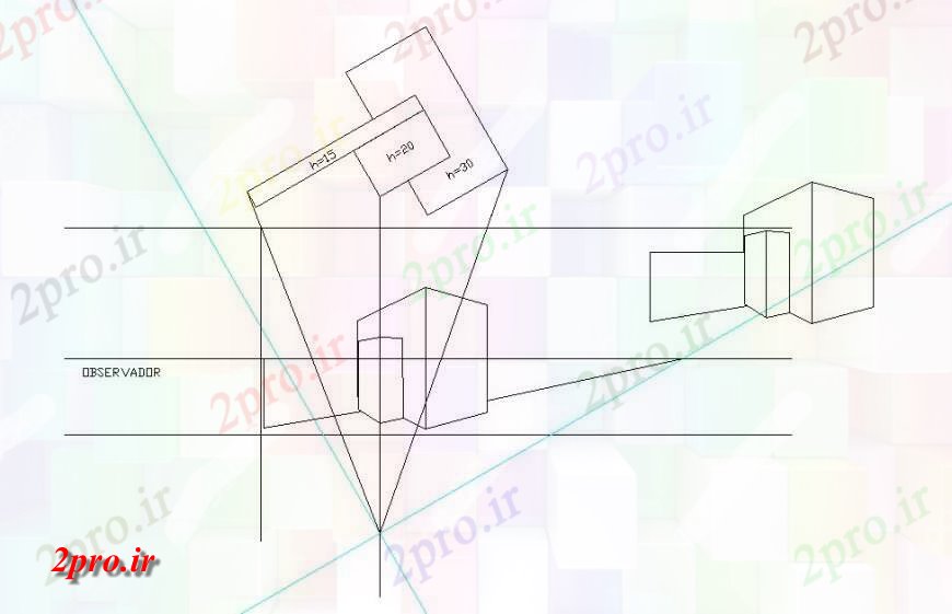 دانلود نقشه مسکونی  ، ویلایی ، آپارتمان  برنامه ریزی ایزومتریک  طرحی خانه (کد128331)