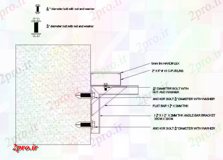 دانلود نقشه جزئیات پله و راه پله  مفاصل و اتصالات  ساختاری  (کد128870)