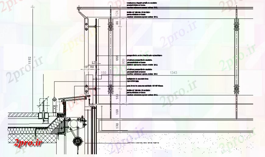 دانلود نقشه طراحی جزئیات ساختار تنها دان ساخت و ساز بخش  سازنده طراحی جزئیات  (کد129377)