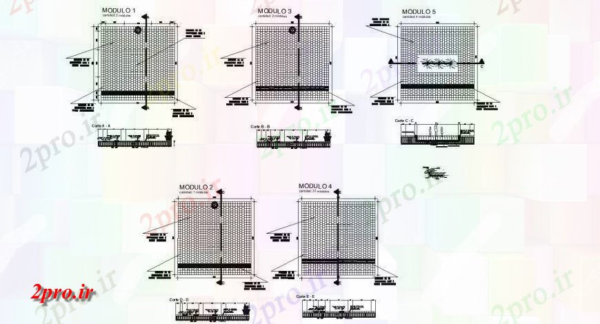 دانلود نقشه جزئیات ساخت و ساز دیوار طراحی جزئیات طراحی مرکب اتوکد (کد129761)