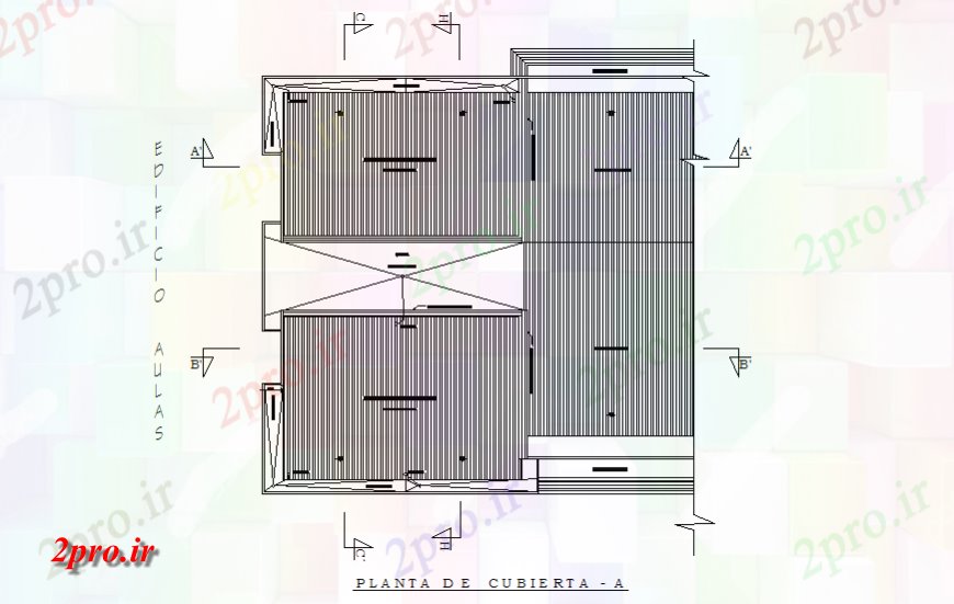 دانلود نقشه طراحی جزئیات ساختار جزئیات پوشش ساختار طرحی از مدرسه کف (کد129980)