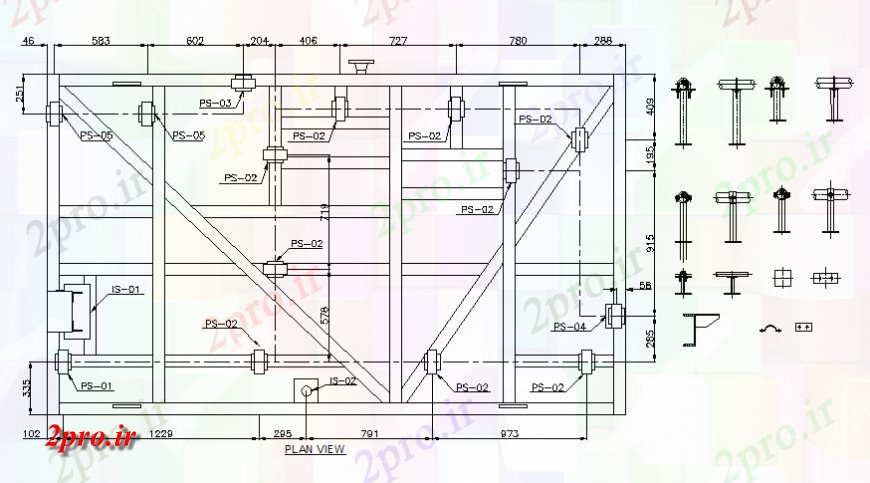 دانلود نقشه جزئیات لوله کشی سیستم آب سودمند نصب و راه اندازی لوله و طرحی جزئیات (کد129986)