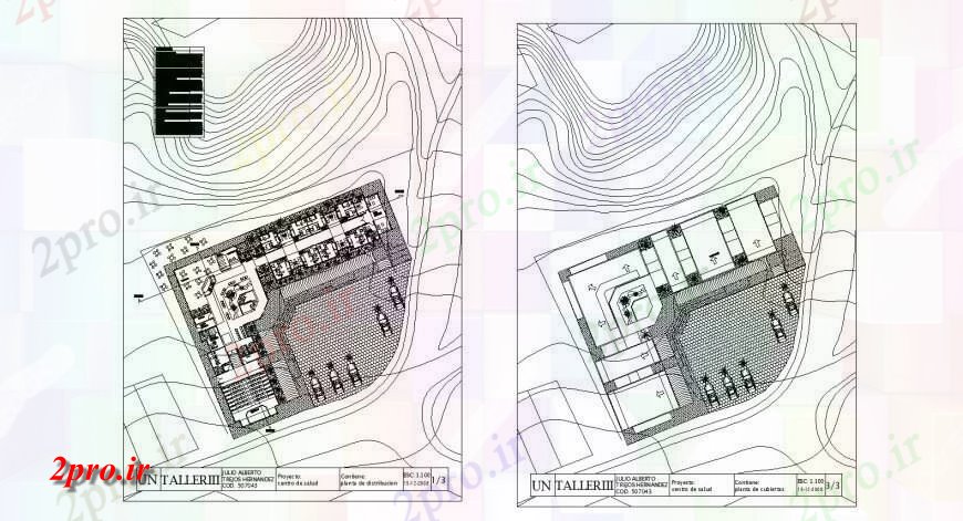 دانلود نقشه هتل - رستوران - اقامتگاه  رستوران طرحی پارکینگ طراحی in اتوکد (کد130046)