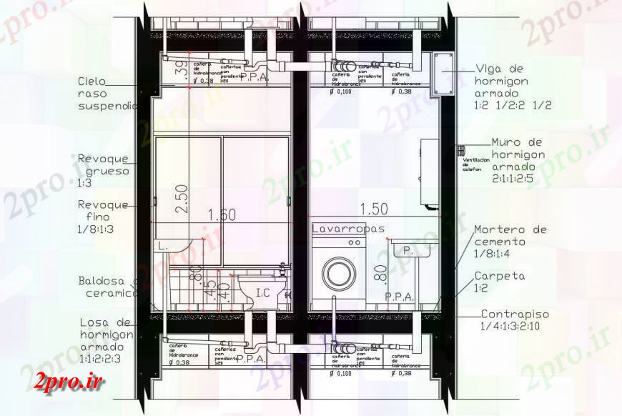 دانلود نقشه جزئیات طراحی ساخت آشپزخانه آشپزخانه طرحی با ساختار سازنده طراحی جزئیات 5 در 6 متر (کد130330)