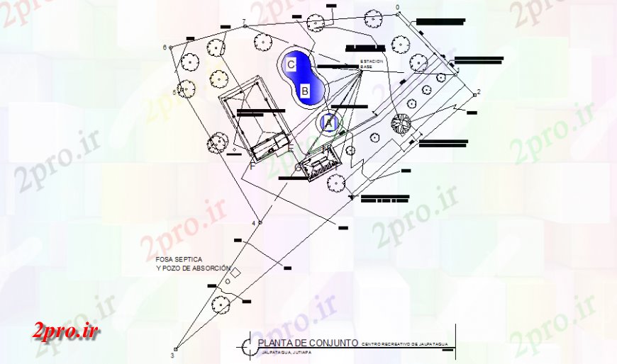 دانلود نقشه طراحی جزئیات تقویت کننده گودال سپتیک و ABS جذب خوبی طراحی 9 در 17 متر (کد130358)