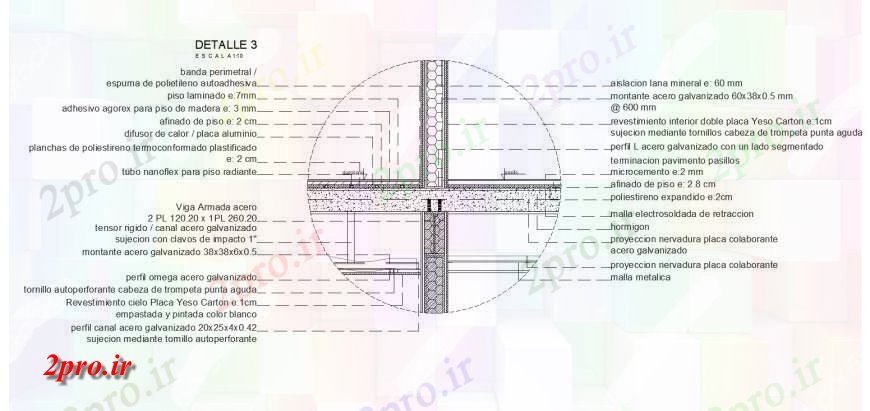 دانلود نقشه جزئیات ساخت و ساز ساختار جزئیات  طرحی بلوک ساخت و ساز اتوکد (کد130509)