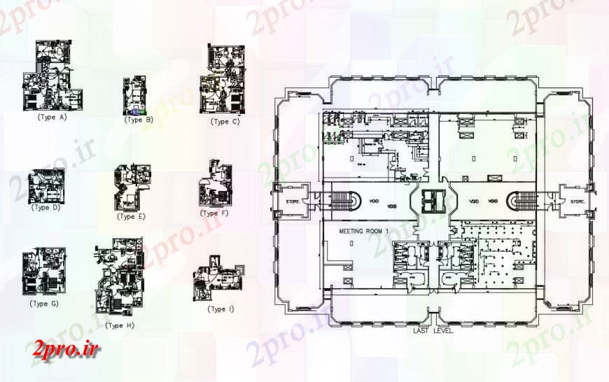 دانلود نقشه برق مسکونی پنت طرحی کلی خانه و طراحی های الکتریکی جزئیات 10 در 12 متر (کد130614)