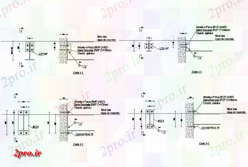 دانلود نقشه جزئیات ساخت و ساز نمای بخش سازنده و جزئیات پشت خانه ساخت 4 در 21 متر (کد130736)