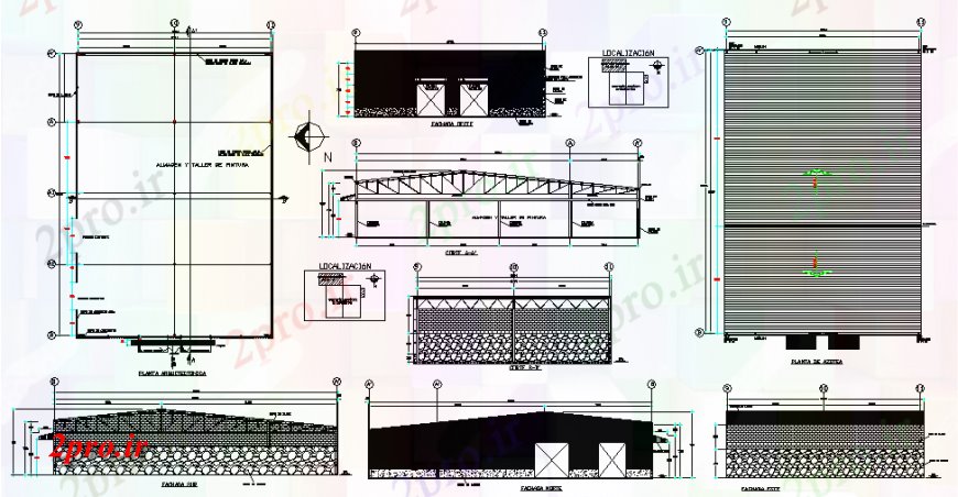 دانلود نقشه طراحی جزئیات تقویت کننده طرحی سقف و بخش جزئیات (کد131087)