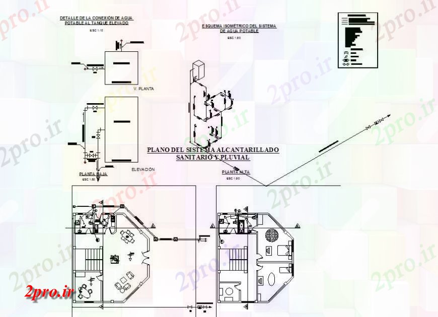 دانلود نقشه مسکونی  ، ویلایی ، آپارتمان  دو خانه دان جزئیات طرحی بلوک ساختاری  (کد131136)