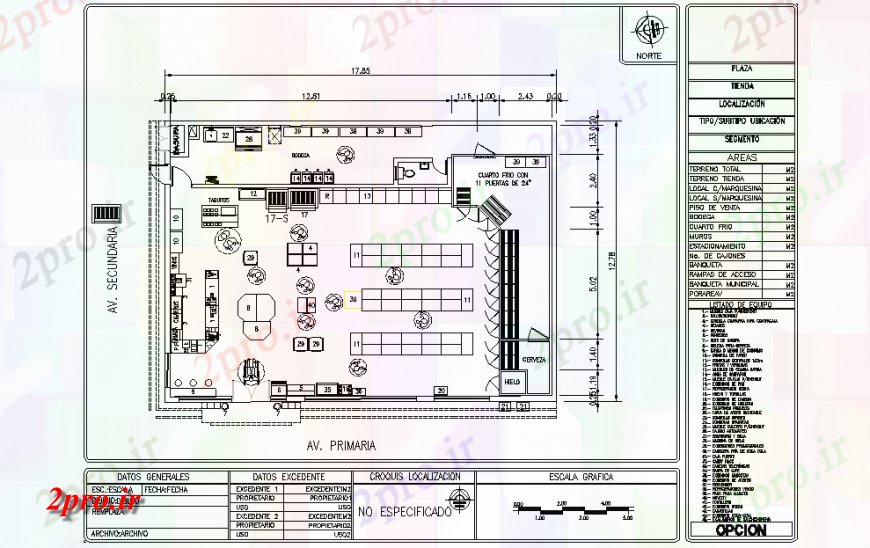 دانلود نقشه ساختمان اداری - تجاری - صنعتی طرحی دفتر طراحی داخلی جزئیات دراز کردن 12 در 17 متر (کد131267)