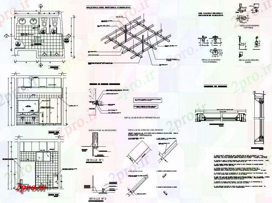 دانلود نقشه حمام مستر توالت و پرتو طرحی به  (کد131383)