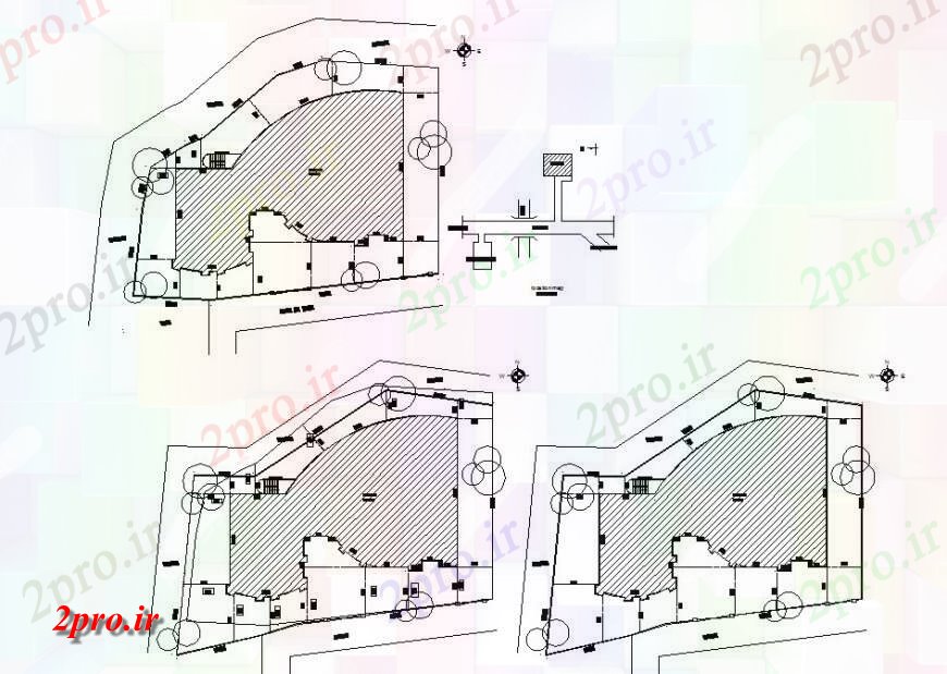 دانلود نقشه برنامه ریزی شهری برنامه ریزی شهرستان شهری اتوکد 28 در 29 متر (کد131661)