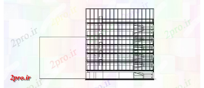 دانلود نقشه طراحی جزئیات ساختار بستن بالکن و ساختمان جزئیات از ساختمان طراحی اتوکد (کد131900)