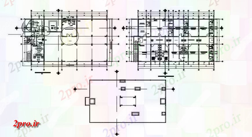 دانلود نقشه طراحی مبلمان بانکمبلمان و بهداشتی بالای صفحه طرحی جزئیات 14 در 26 متر (کد131954)