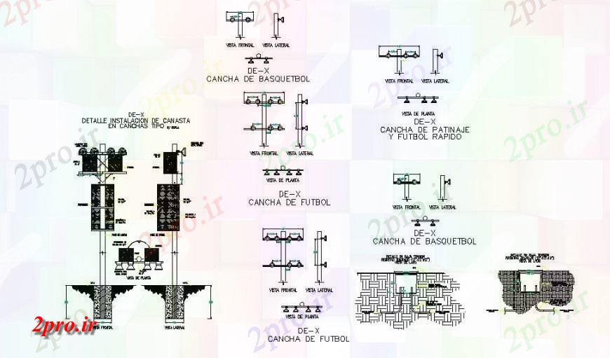 دانلود نقشه اتوماسیون و نقشه های برق سیستم روشنایی ورزشگاه واحد  های الکتریکی  (کد132119)