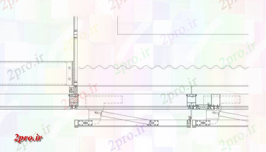 دانلود نقشه جزئیات ساخت و ساز جزئیات ساخت و ساز واحد  طرحی  (کد132187)