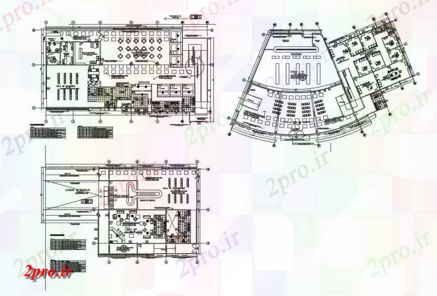 دانلود نقشه فرودگاه جزئیات طراحی کف از  فرودگاه بین المللی طراحی جزئیات  (کد132331)