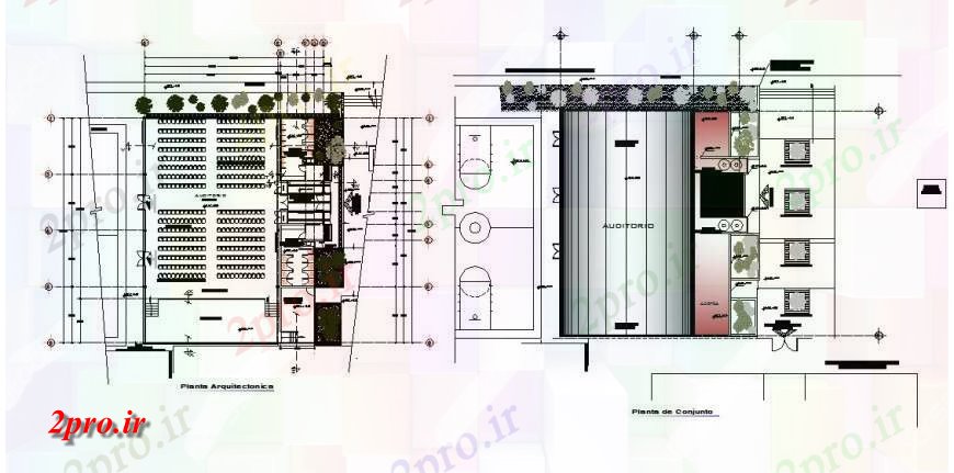 دانلود نقشه تئاتر چند منظوره - سینما - سالن کنفرانس - سالن همایشطرحی جزئیات تئاتر ساختار ساختمان  واحد ساخت و ساز اتوکد (کد132415)