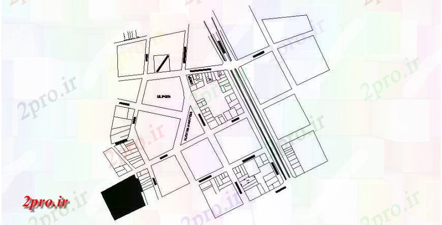 دانلود نقشه مسکونی  ، ویلایی ، آپارتمان  طرحی سایت مسکونی در  اتوکد (کد132481)