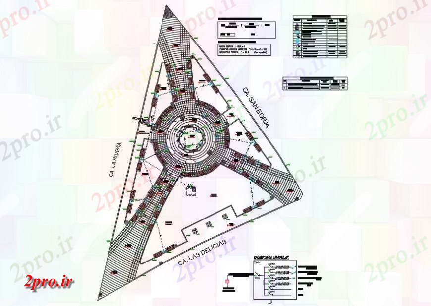 دانلود نقشه طراحی داخلی طرحی ساختمان و مدار الکتریکی جزئیات نمودار  دو بعدی    (کد132677)