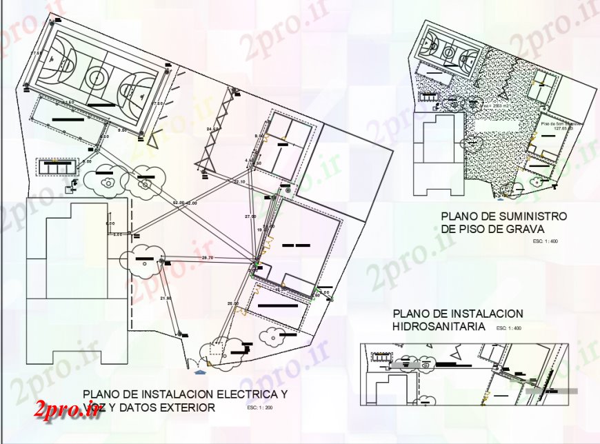 دانلود نقشه ورزشگاه ، سالن ورزش ، باشگاه ورزش مرکز طرحی ساختمان جزئیات دو بعدی   نظر  (کد132846)