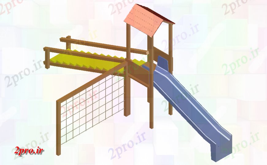 دانلود نقشه بلوک ، آرام ، نماد کودکان و نوجوانان بازی منطقه طراحی اسلاید دو بعدی  جزئیات مقابل  مدل دو بعدی  جزئیات (کد133152)