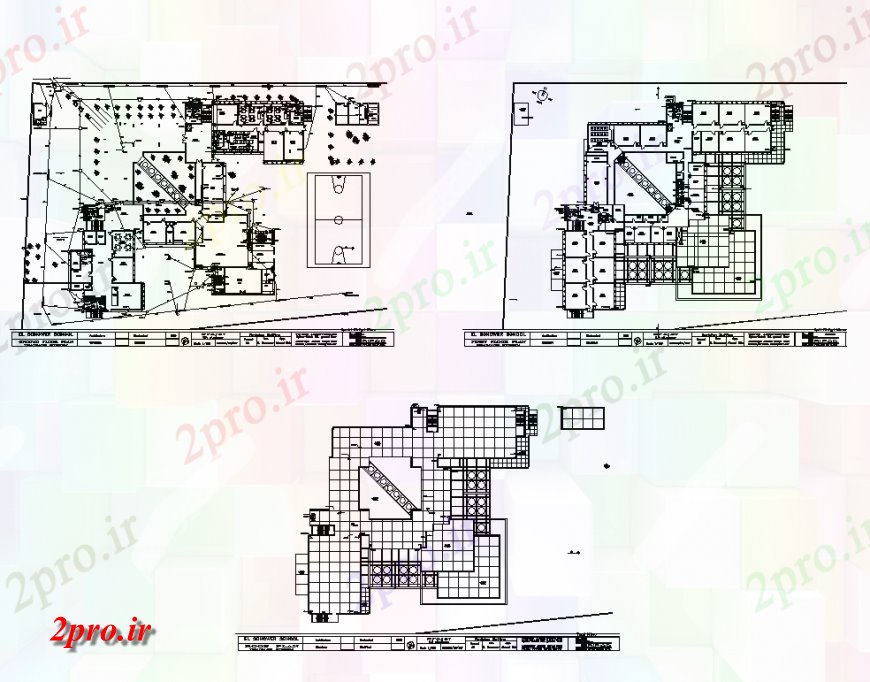 دانلود نقشه کارخانه صنعتی  ، کارگاه ساختمان صنعتی  نما جزئیات  دو بعدی   چیدمان (کد133232)