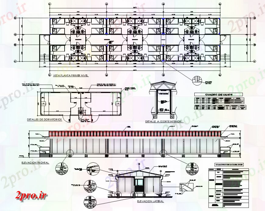 دانلود نقشه مسکونی  ، ویلایی ، آپارتمان  طرحی خانه با یک دقیق از  (کد133322)