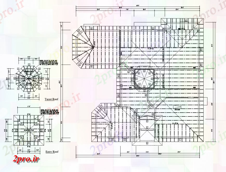 دانلود نقشه طراحی جزئیات ساختار طرحی تراس ساخت جزئیات طرحی 76 در 82 متر (کد133422)