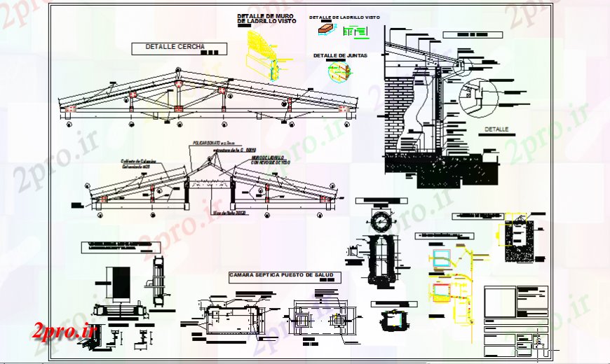 دانلود نقشه طراحی جزئیات ساختار جزئیات ساختار رسم اعتماد سقف و طراحی سپتیک تانک بهداشت ساخت طراحی 12 در 17 متر (کد133525)