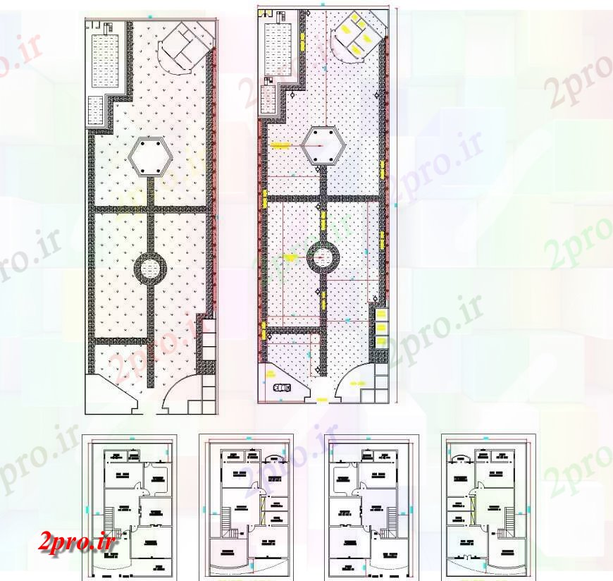 دانلود نقشه مسکونی  ، ویلایی ، آپارتمان  مشاهیر خانه  برنامه ریزی  (کد133557)