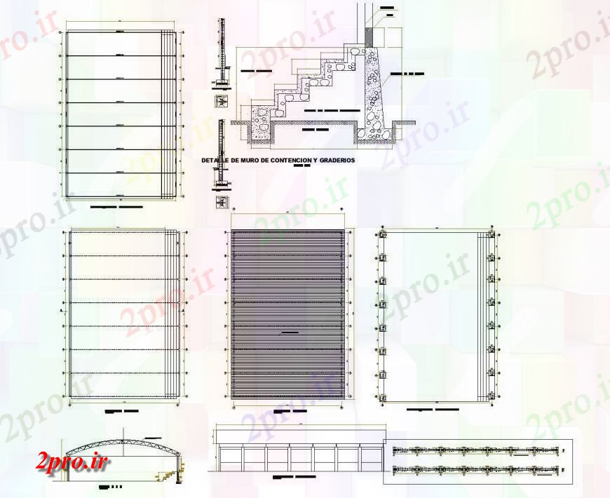 دانلود نقشه مسکونی  ، ویلایی ، آپارتمان  ساخت مسکن 2 د  طراحی (کد133559)