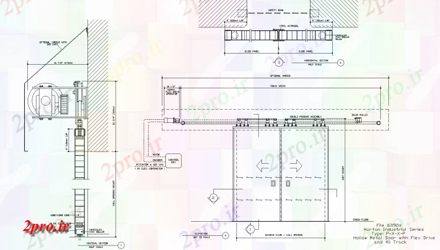 دانلود نقشه طراحی جزئیات ساختار طرحی ساخت و ساز ساختاری با جزئیات (کد133644)