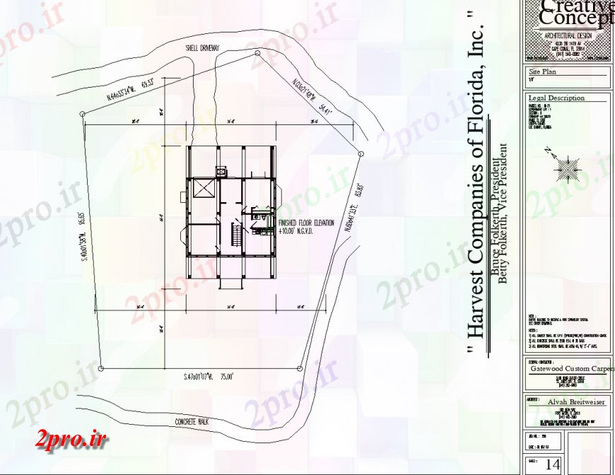 دانلود نقشه مسکونی  ، ویلایی ، آپارتمان  طرحی ساختاری و دقیق با یک (کد133669)