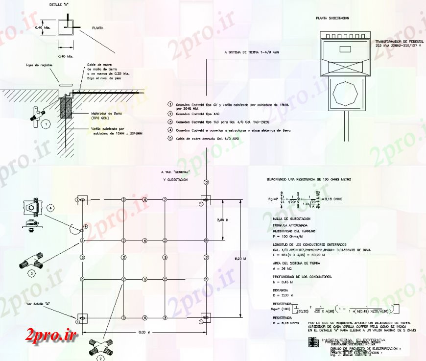 دانلود نقشه طراحی جزئیات ساختار طرحی ساختاری substain و یک جزئیات با  (کد133722)