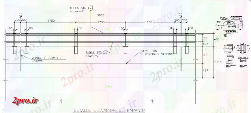 دانلود نقشه طراحی جزئیات ساختار سازه طرحی جزئیات (کد133790)