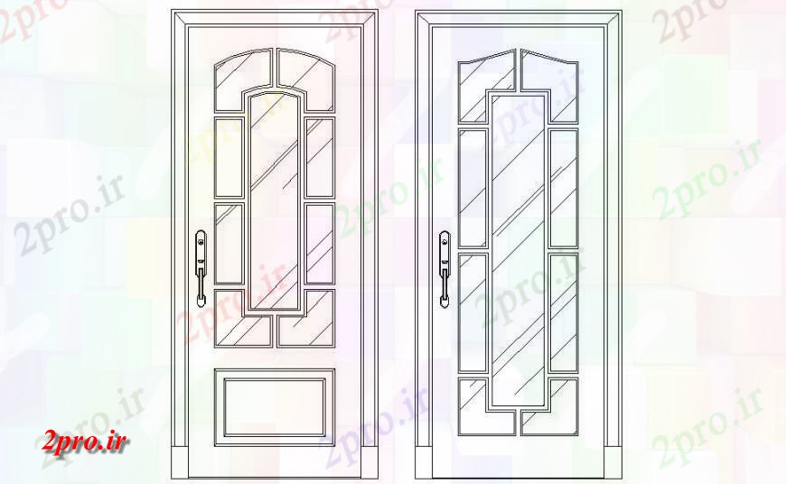 دانلود نقشه بلوک مبلمان جزئیات بخشی از یک میز ناهار خوری   (کد133849)