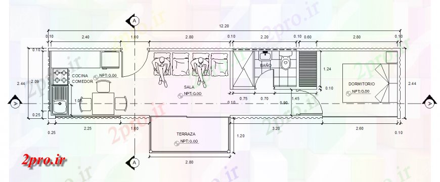 دانلود نقشه مسکونی  ، ویلایی ، آپارتمان  طرحی نظر طرحی بالا و مبلمان جزئیات طرح (کد133906)