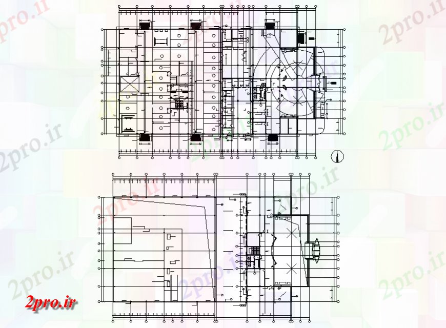 دانلود نقشه طراحی جزئیات ساختار معماری و طرحی ساخت و ساز جزئیات (کد133929)