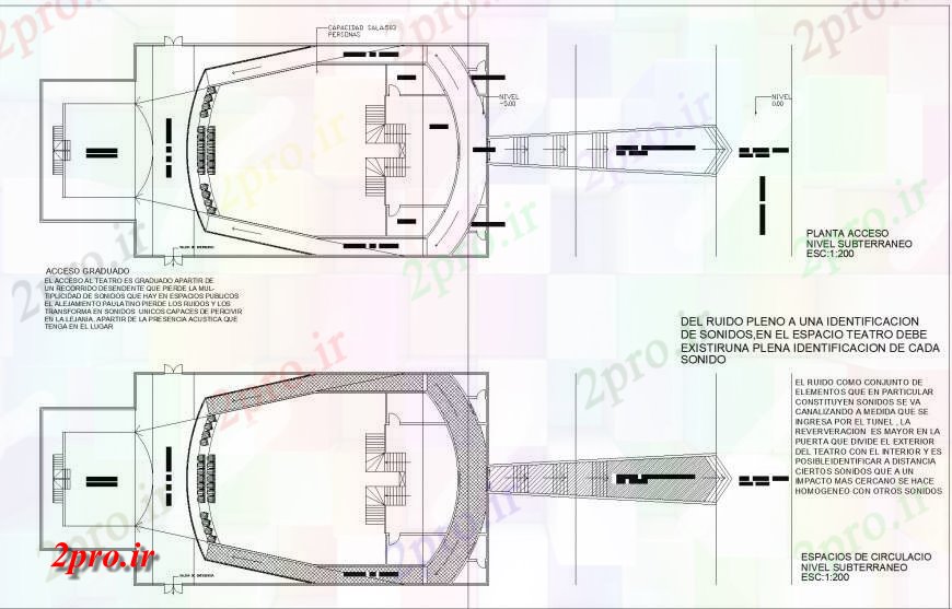 دانلود نقشه کارخانه صنعتی  ، کارگاه جزئیات تئاتر  برنامه ریزی  (کد133972)