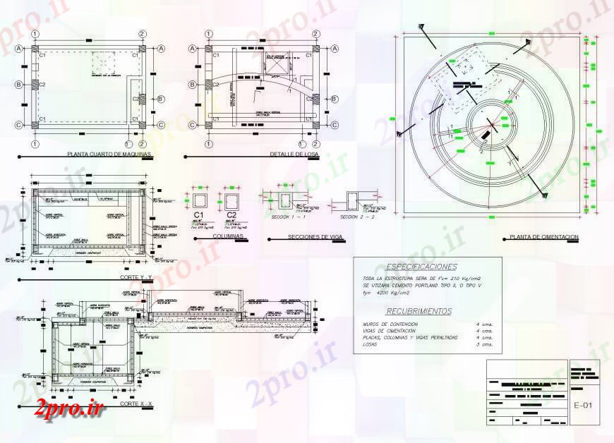 دانلود نقشه طراحی جزئیات تقویت کننده ویکتور طرحی larco جزئیات و بخش جزئیات (کد134105)