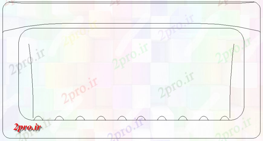 دانلود نقشه بلوک مبلمان طرحی از طراحی بلوک مبلمان  (کد134343)