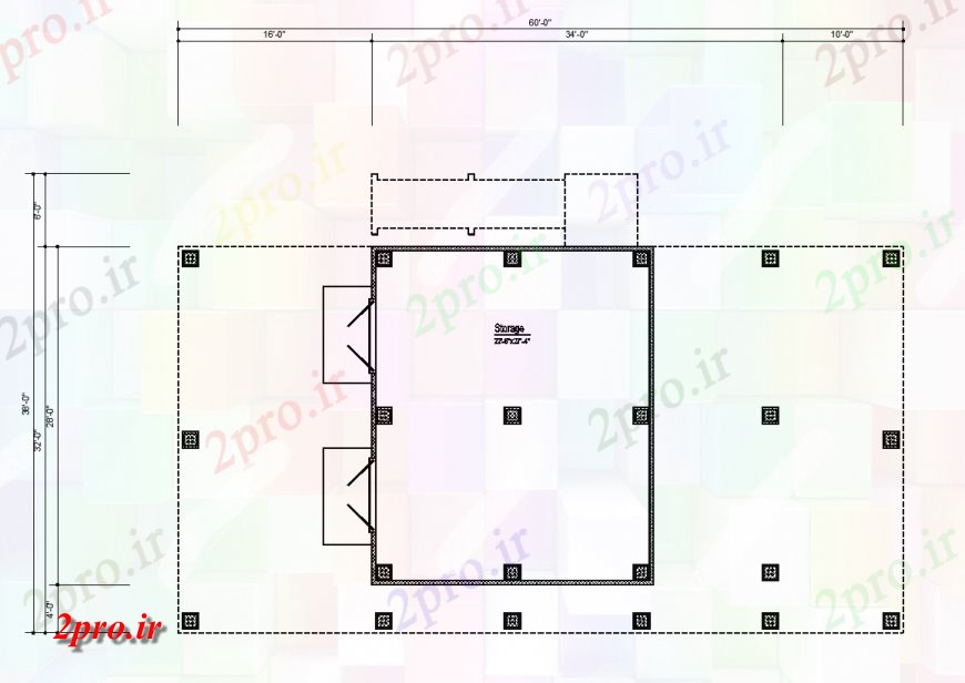 دانلود نقشه جزئیات ستون جزئیات ستون در طراحی با طراحی ساخت و ساز (کد134480)